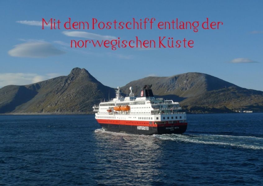 Cover von Mit dem Postschiff entlang der norwegischen Küste (Tischaufsteller DIN A5 quer)