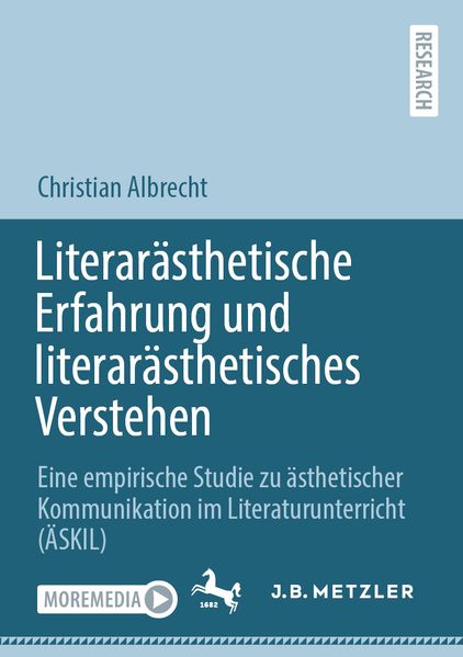 Cover von Literarästhetische Erfahrung und literarästhetisches Verstehen