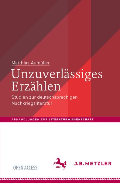 Cover von Unzuverlässiges Erzählen