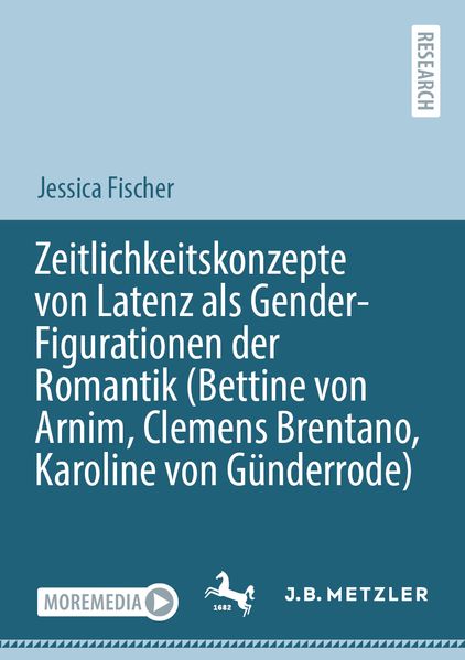 Cover von Zeitlichkeitskonzepte von Latenz als Gender-Figurationen der Romantik (Bettine von Arnim, Clemens Brentano, Karoline von Günderrode)