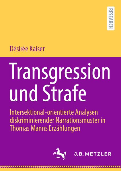 Cover von Transgression und Strafe