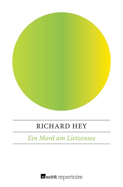 Cover von Ein Mord am Lietzensee