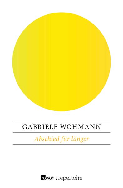 Cover von Abschied für länger