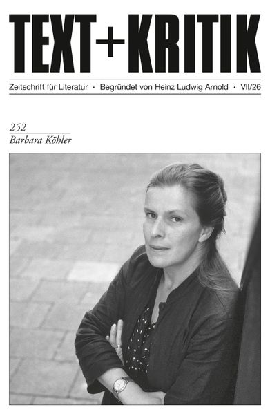 Cover von Barbara Köhler