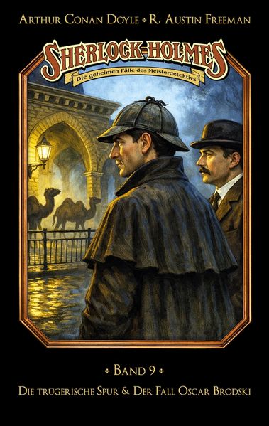Cover von Sherlock Holmes Band 09 – Die trügerische Spur/Der Fall Oscar Brodski