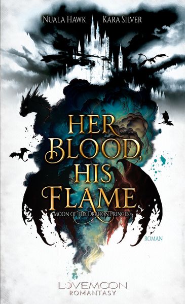Cover von Her Blood, his Flame – Moon of the Dragon Princess