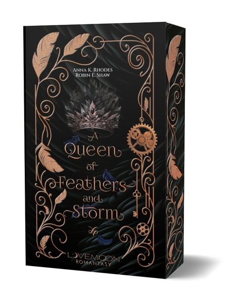 Cover von A Queen of Feathers and Storm | Mit wunderschönem limitierten Farbschnitt