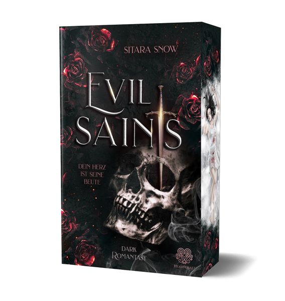Cover von Evil Saints – Dein Herz ist seine Beute (Dark Romantasy Einzelband)
