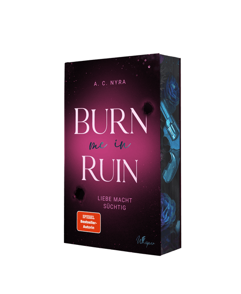 Cover von Burn me in Ruin – Liebe macht süchtig