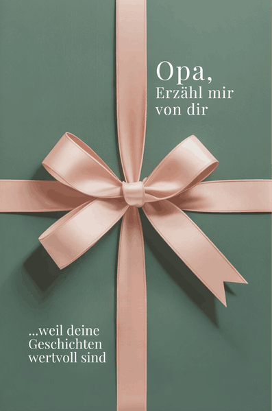 Cover von Opa, erzähl mir von dir – Das Opa Geschenk Buch