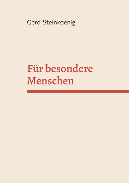 Cover von Für besondere Menschen
