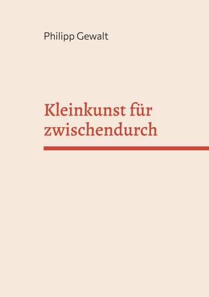 Cover von Kleinkunst für zwischendurch