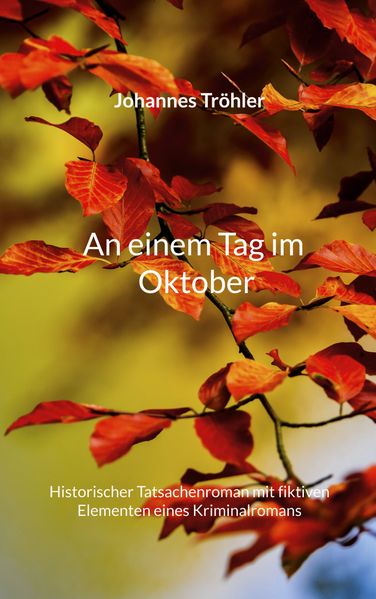 Cover von An einem Tag im Oktober
