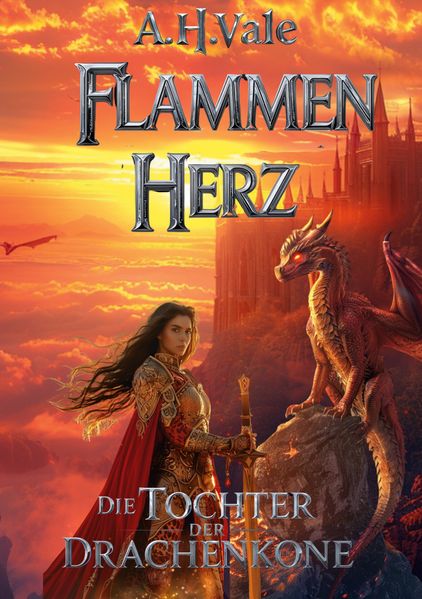Cover von Flammenherz Die Tochter der Drachenkrone