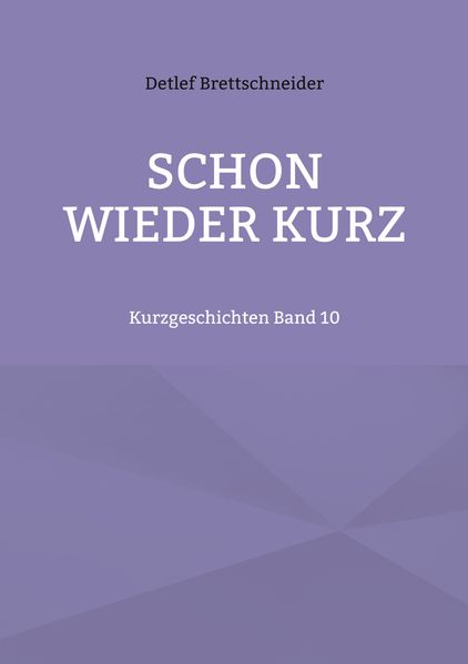 Cover von Schon wieder kurz