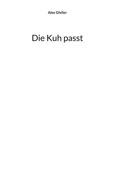 Cover von Die Kuh passt
