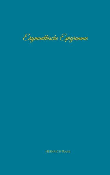 Cover von Erymanthische Epigramme