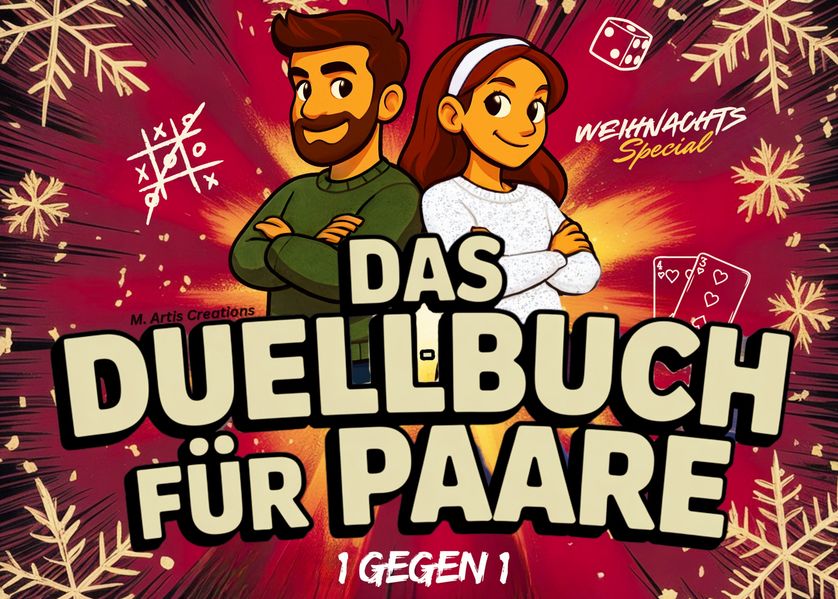 Cover von Das Duell-Buch für Paare – Weihnachts-Special