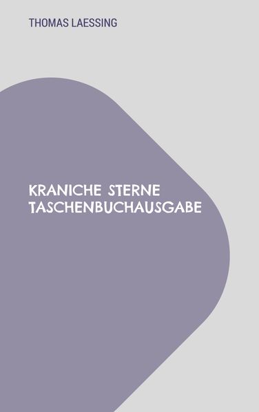 Cover von Kraniche Sterne Taschenbuchausgabe
