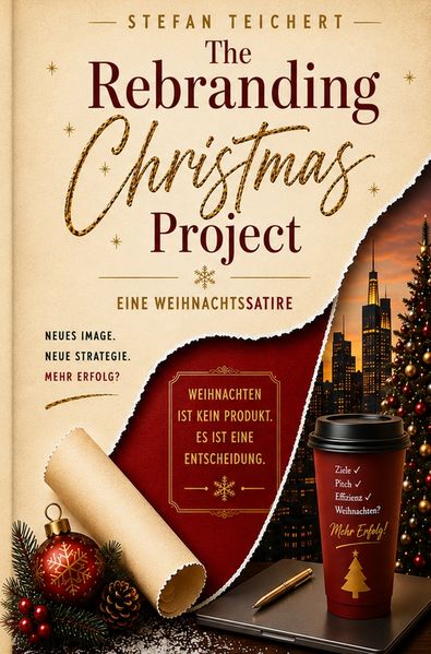 Cover von The Rebranding Christmas Project – Eine Weihnachtssatire