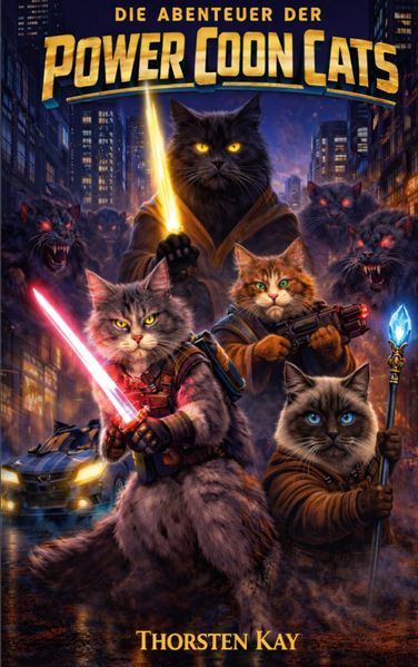 Cover von Die Abenteuer der Power Coon Cats