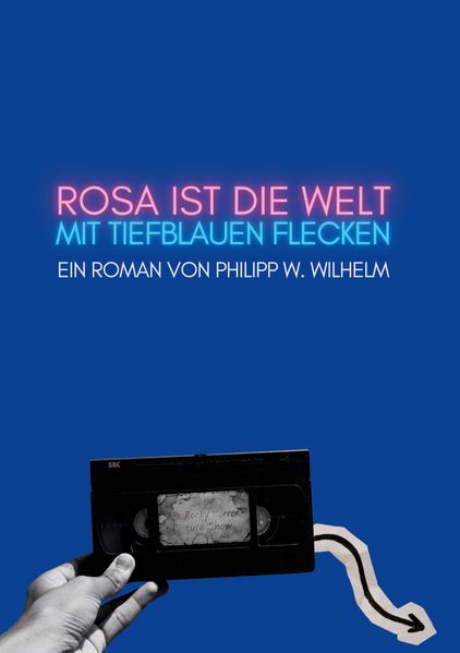 Cover von Rosa ist die Welt mit tiefblauen Flecken
