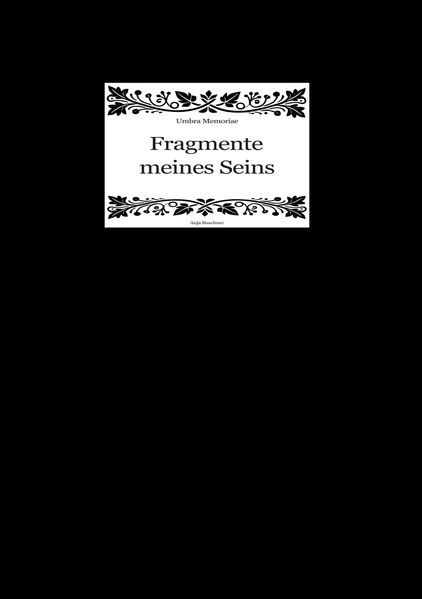 Cover von Umbra Memoriae – Fragmente meines Seins