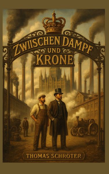 Cover von Zwischen Dampf und Krone
