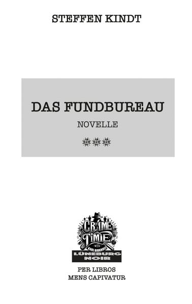Cover von Das Fundbureau
