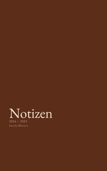 Cover von Notizen