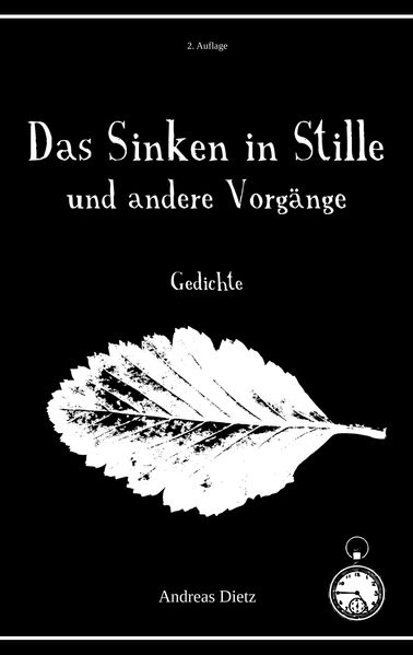 Cover von Das Sinken in Stille und andere Vorgänge
