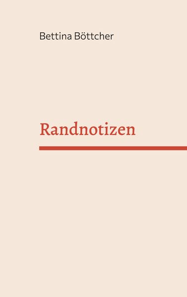Cover von Randnotizen