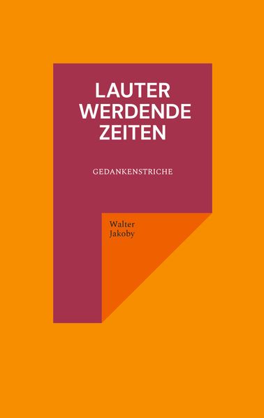Cover von Lauter werdende Zeiten