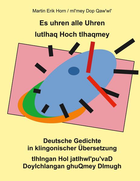 Cover von Es uhren alle Uhren. lutlhaq Hoch tlhaqmey