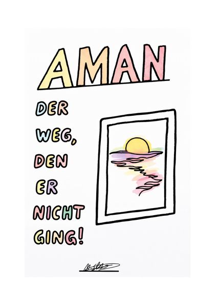 Cover von Aman – Der Weg, den er nicht ging