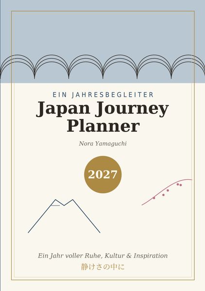 Cover von Japan Journey Planner 2027