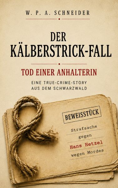 Cover von Der Kälberstrick-Fall – Tod einer Anhalterin