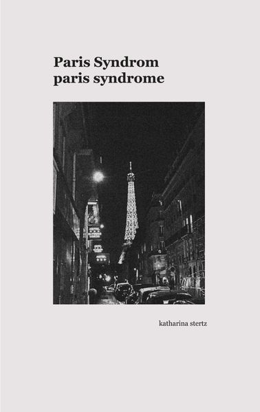 Cover von Paris Syndrom/Paris Syndrome