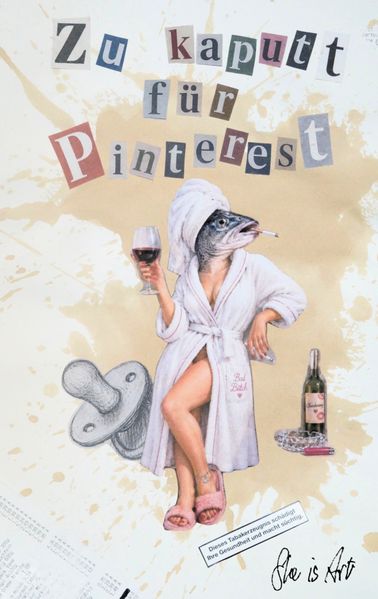 Cover von Zu kaputt für Pinterest