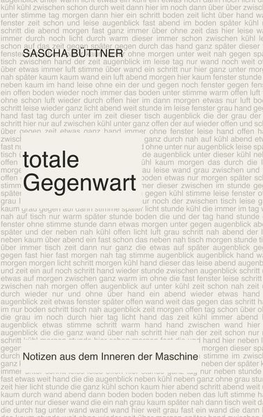 Cover von totale Gegenwart