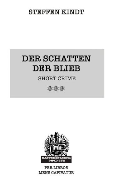 Cover von Der Schatten der Blieb