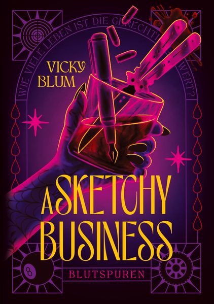 Cover von A Sketchy Business – Blutspuren