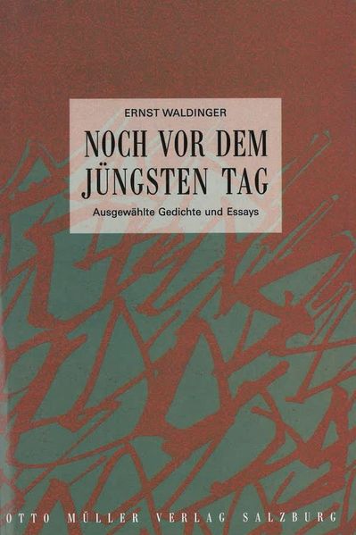 Cover von Noch vor dem Jüngsten Tag