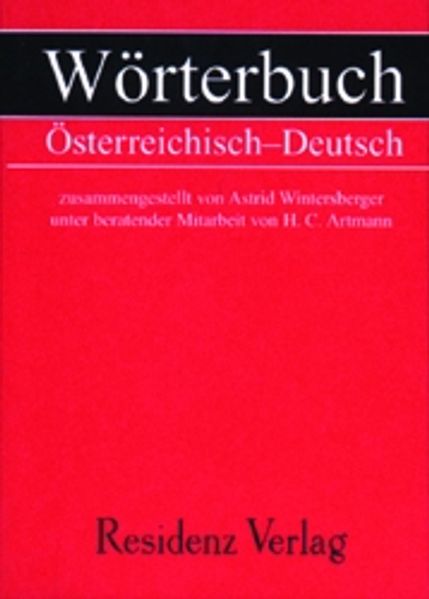 Cover von Wörterbuch Österreichisch – Deutsch
