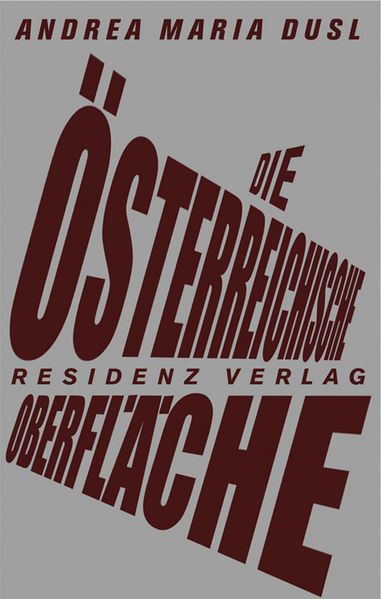 Cover von Die österreichische Oberfläche