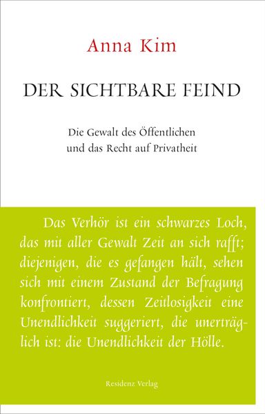 Cover von Der sichtbare Feind