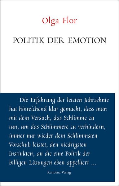 Cover von Politik der Emotion