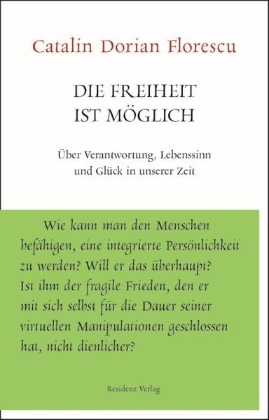 Cover von Die Freiheit ist möglich