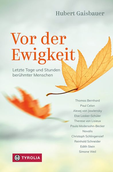 Cover von Vor der Ewigkeit