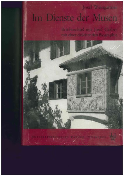 Cover von Im Dienste der Musen. Briefwechsel mit Josef Garber